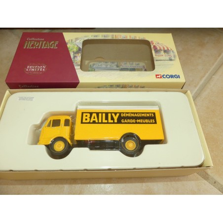 SIMCA CARGO FOURGON BAILLY CORGI 72908 1:50 dÃ©faut