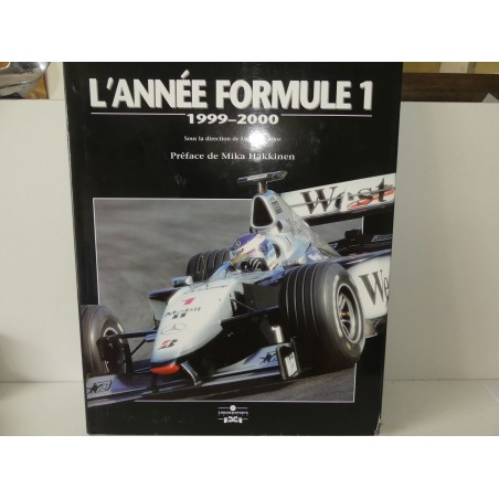 LIVRE L ANNÉE FORMULE 1 1999-2000 par LUC DOMENJOZ édition CHRONOSPORTS 1999