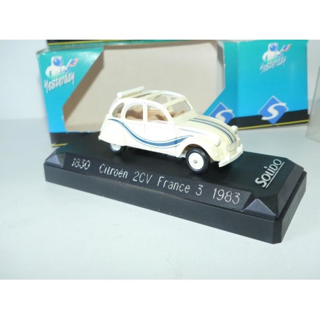 CITROEN 2CV FRANCE 3 SOLIDO 1:43