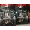 LIVRE 50 ANS DE LA FORMULE 1 1950-1999 édition L EQUIPE, 2 VOLUMES