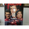 LIVRE 50 ANS DE LA FORMULE 1 1950-1999 édition L EQUIPE, 2 VOLUMES
