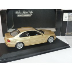 BMW SERIE 3 328 Ci 1999 Jaune Gold MINICHMAPS 1:43