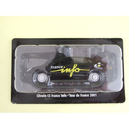 CITROEN C5 France Info Tour De France 2001 NOREV pour ATLAS 1:43