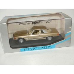 MERCEDES 450 SLC 1972-80 Gold MINICHAMPS 1:43