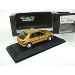 PEUGEOT 306 4 Portes 1998 Gold MINICHAMPS 1:43