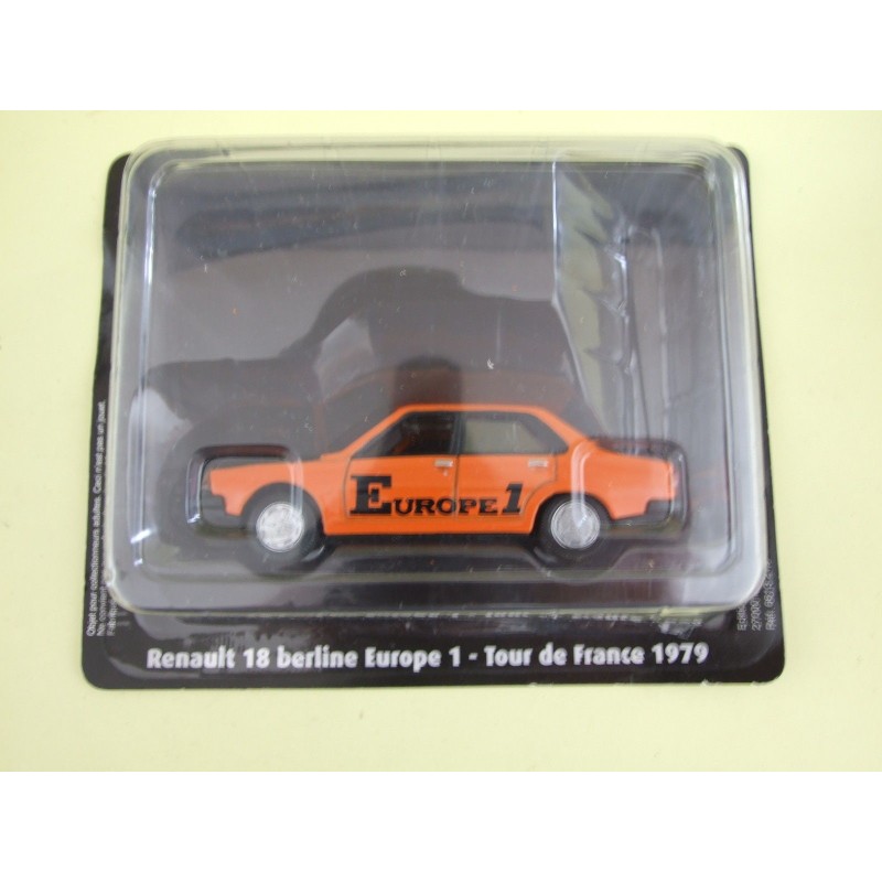 RENAULT 18 CATCH Tour De France 1979 NOREV pour ATLAS 1:43