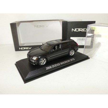 DODGE CHALLENGER SRT 8 Orange et Noir NOREV 1:43