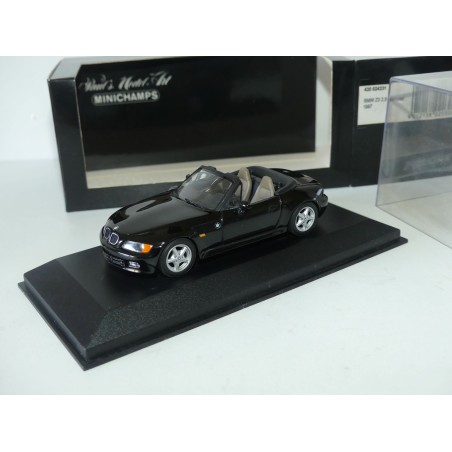 BMW Z3 2.8 CABRIOLET 1997 Noir MINICHAMPS 1:43