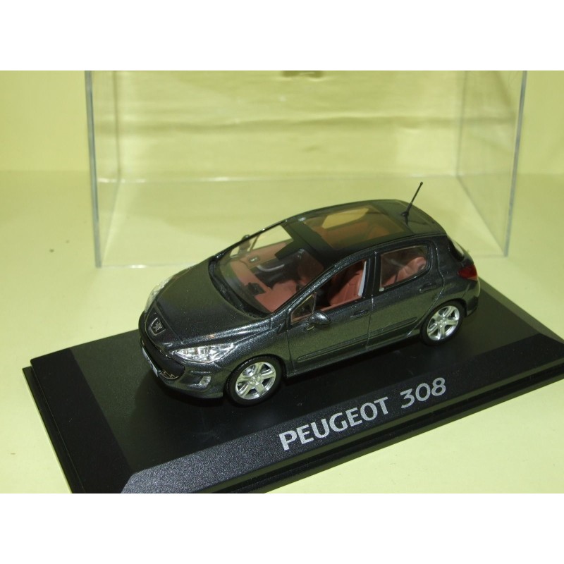 OPO 10 - Nouvelle Peugeot 308 grise - échelle 1/43