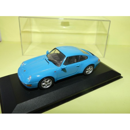 PORSCHE 911 COUPE 993 Bleu 1995 MINICHAMPS 1:43