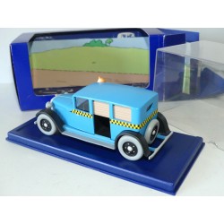VOITURE TINTIN N°04 CHECKER TAXI TINTIN EN AMERIQUE ATLAS 1:43