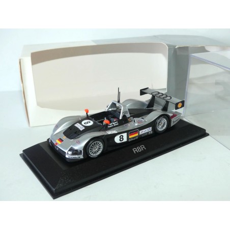 AUDI R8R NÂ°7 LE MANS 1999 MINICHAMPS 1:43 4Ã¨me