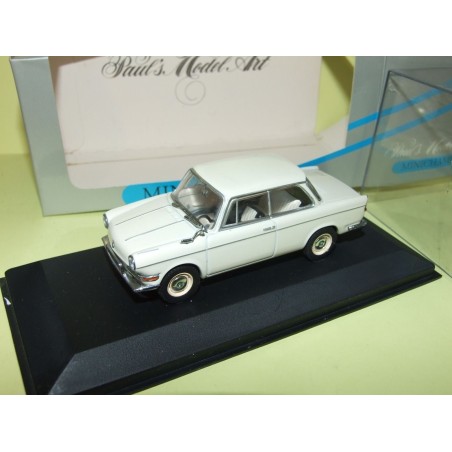 BMW 700 LS 1962-65 Blanc MINICHAMPS 1:43 lÃ©ger dÃ©faut