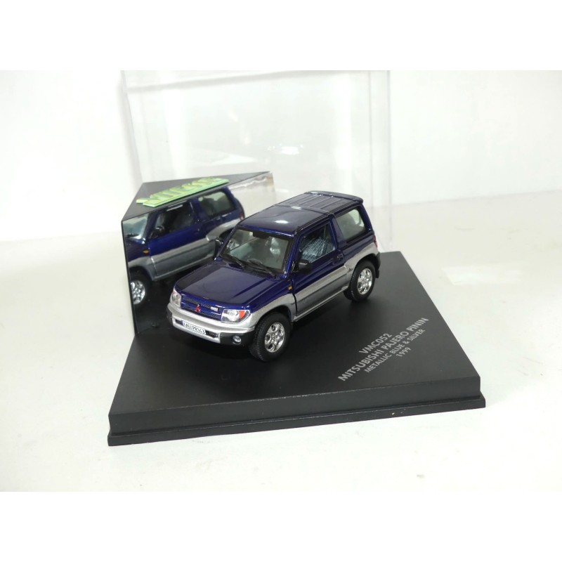 MITSUBISHI SHOGUN PININ 1999 Gris et Bleu VITESSE VMC052 1:43
