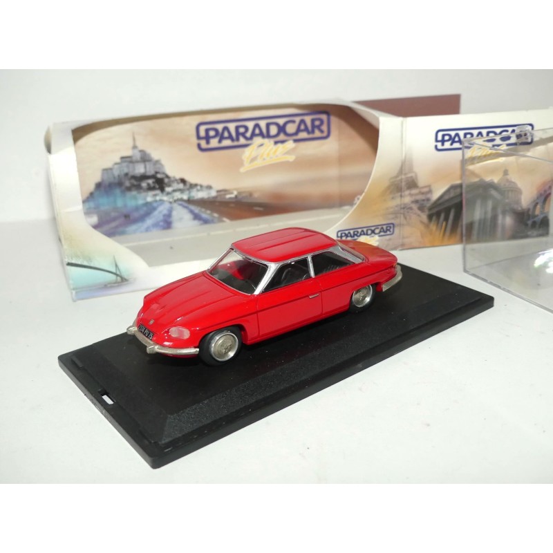 PANHARD 24 BT Rouge 1965 PARADCAR 121 1:43 rÃ©sine