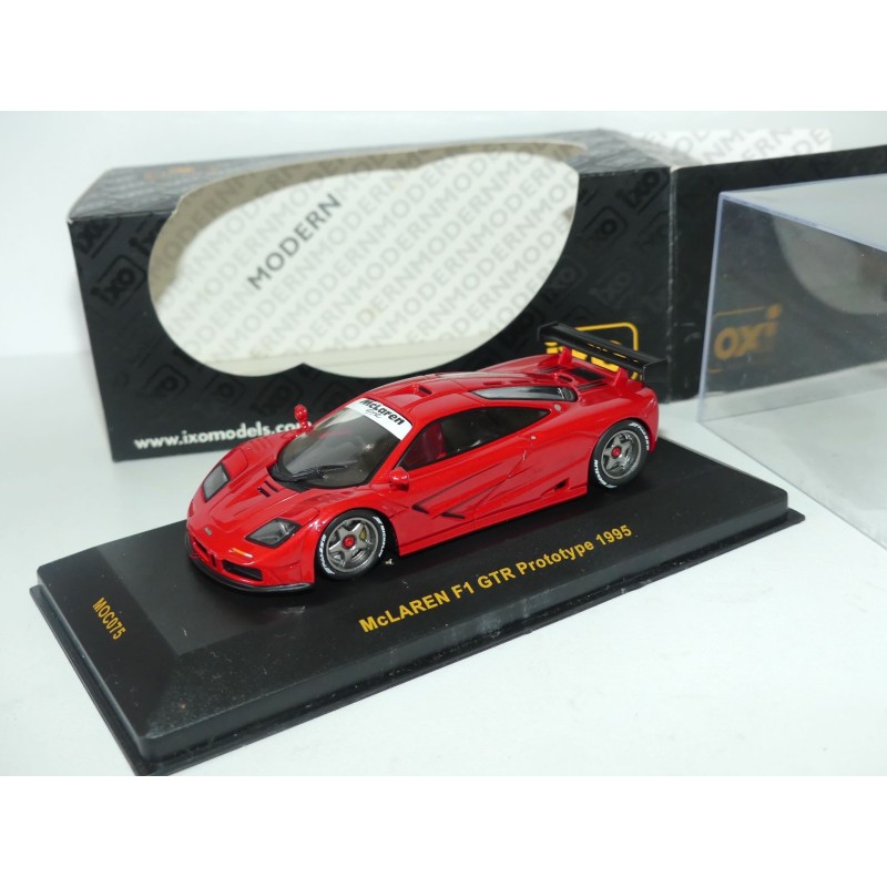 McLAREN F1 GTR PROTOTYPE 1995 Rouge IXO MOC075 1:43