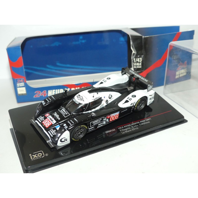 LOLA ASTON MARTIN N°008 LMP1 LE MANS 2010 IXO LMM192 1:43 Abd