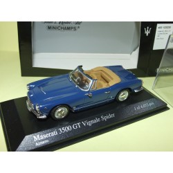 MASERATI 3500 GT VIGNALE SPIDER 1961 Bleu MINICHAMPS 1:43