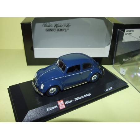 VW COCCINELLE 1200 Bleu MINICHAMPS 1:43