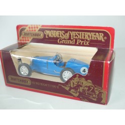 BUGATTI TYPE 51 MATCHBOX Y-11 plus gros 1:43
