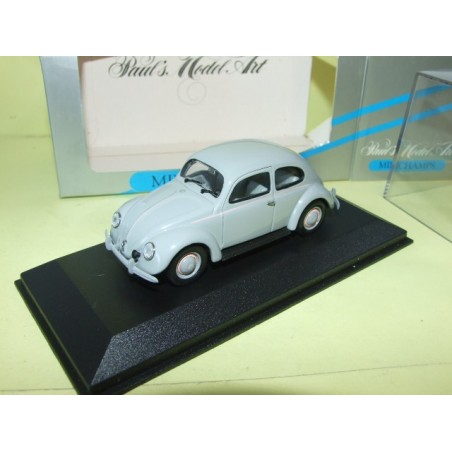 VW COCCINELLE SPLIT WINDOW Gris MINICHAMPS 1:43