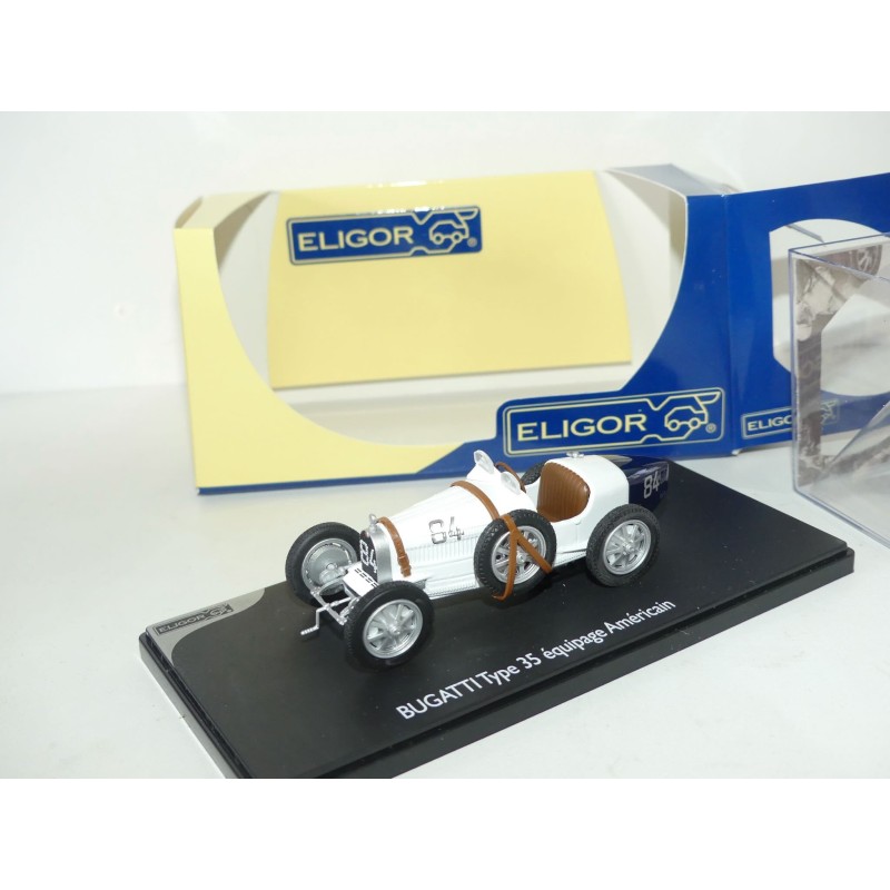 BUGATTI TYPE 51 N°84 EQUIPAGE AMERICAIN ELIGOR 1:43