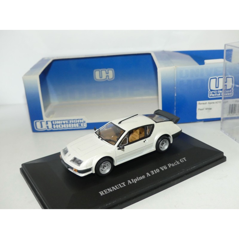 RENAULT ALPINE A310 V6 PACK GT Rouge UNIVERSAL HOBBIES 1:43