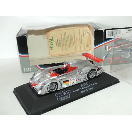 AUDI R8 N°8 LE MANS 2000 ONYX XLM058 1:43 Arrivée 1er