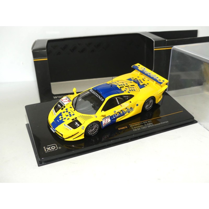 McLAREN F1 GTR FIA GT 2007 SPA FRANCORCHAMPS IXO GTM072 1:43