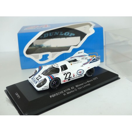 PORSCHE 917 K N°22 LE MANS 1971 IXO LM1971 1:43 Arrivée 1er