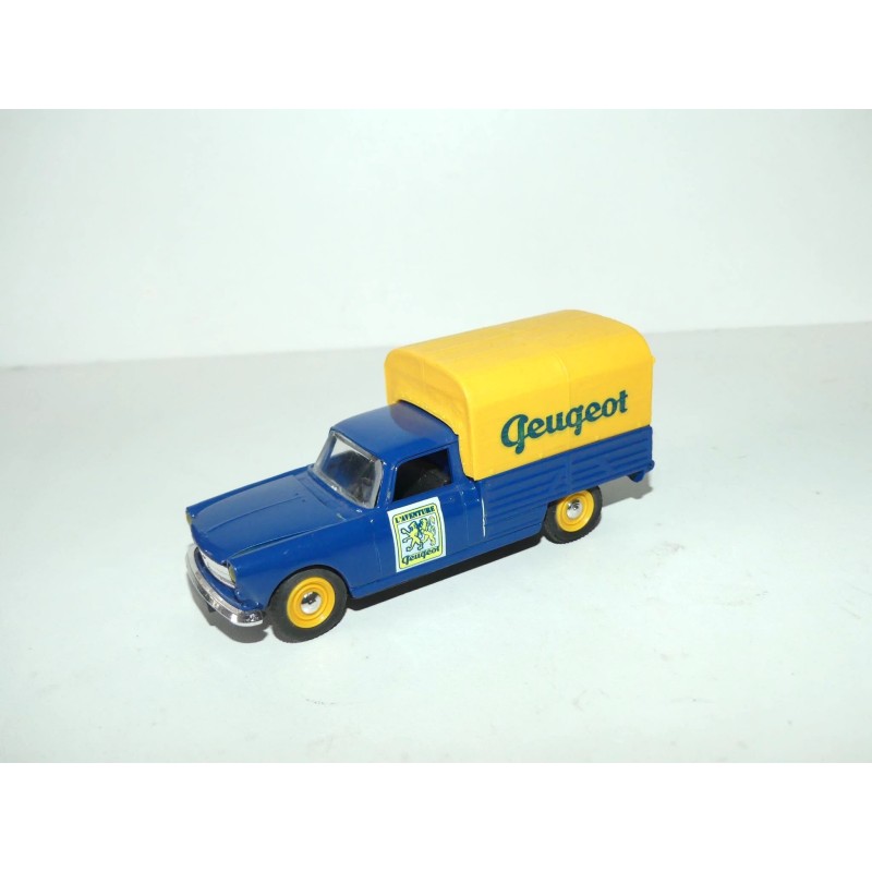 PEUGEOT 404 PICK UP BACHE Bleu et Jaune ELIGOR 1:43 sans boite