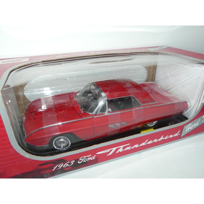 FORD THUNDERBIRD 1963 HARD TOP Rouge ANSON 1:18
