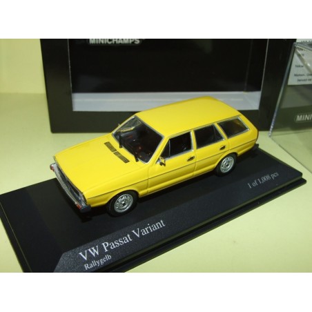 VW PASSAT VARIANT B1 1976 Jaune MINICHAMPS 1:43