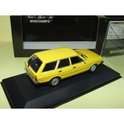 VW PASSAT VARIANT B1 1976 Jaune MINICHAMPS 1:43
