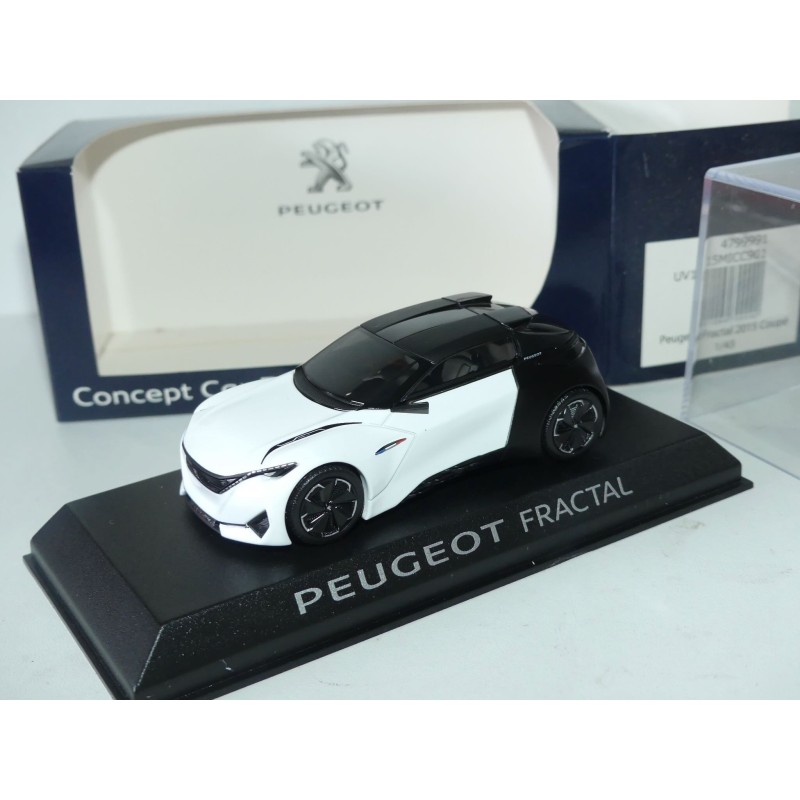 PEUGEOT FRACTAL COUPE CONCEPT CAR SALON DE FRANCFORT 2015 NOREV 1:43
