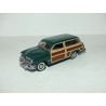 FORD WOODY WAGON 1950 Vert FRANKLIN MINT 1:43 sans boite