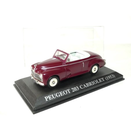 PEUGEOT 203 CABRIOLET 1953 Bordeaux ALTAYA 1:43