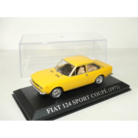 FIAT 124 SPORT COUPE 1971 Jaune ALTAYA 1:43