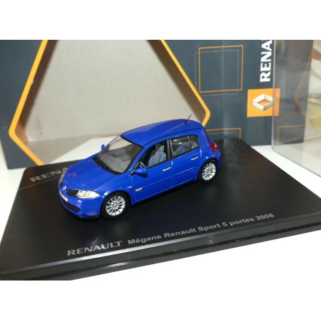 RENAULT MEGANE II SPORT 5 PORTES 2006 Bleu ELIGOR 1:43