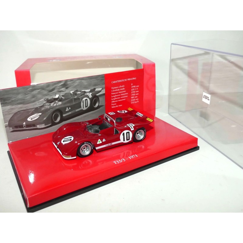 ALFA ROMEO T33/3 N°10 1000 Km NURBURGRING 1971 MINICHAMPS 1:43