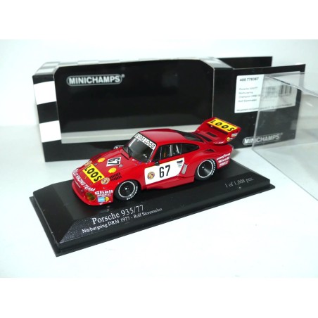 PORSCHE 935 N°67 NURBURGRING DRM 1977 STOMMELEN MINICHAMPS 1:43