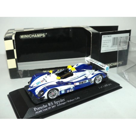PORSCHE RS SPYDER N°16 ALMS 2007 MINICHAMPS 1:43