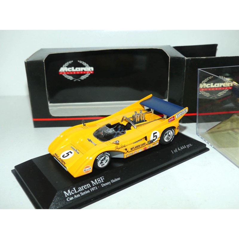 McLAREN M8F N°5 CAN AM SERIE 1971 HULME MINICHAMPS 1:43