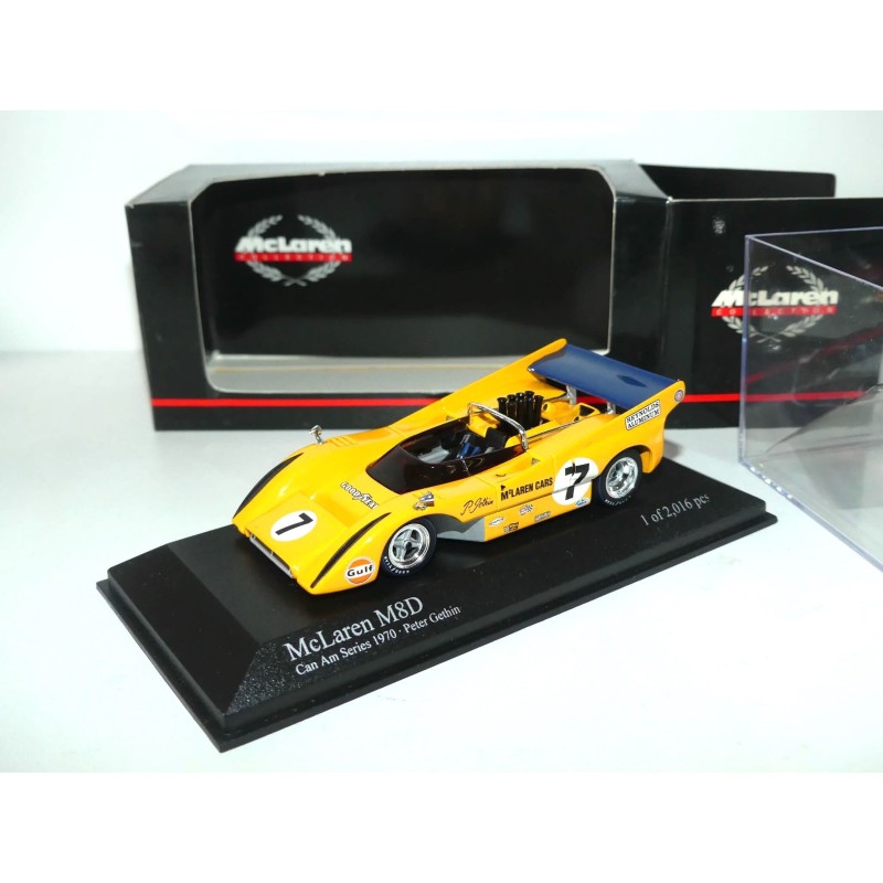 McLAREN M8D N°7 CAN AM SERIE 1970 GETHIN MINICHAMPS 1:43