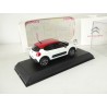 CITROEN C3 III 2016 Blanc Banquise toit rouge NOREV 1:43