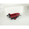 ZODIAC POMPIERS AVEC REMORQUE IXO PRESSE 1:43 blister