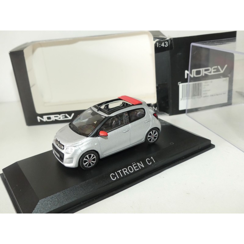 CITROEN C1 II AIRSCAPE 2014 Gris NOREV 1:43