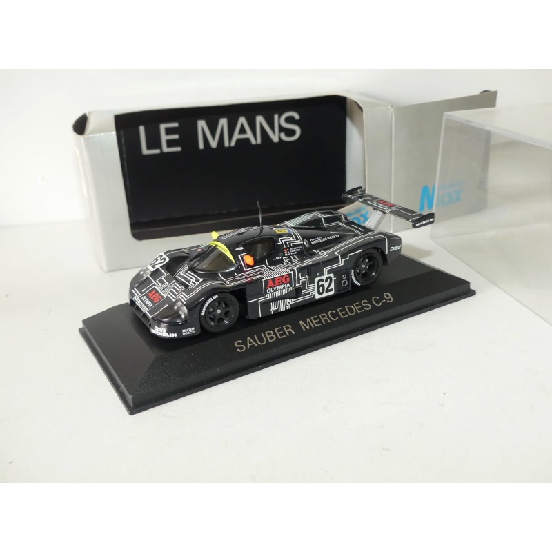 SAUBER MERCEDES C9 N°62 LE MANS 1988 MAX MODEL 1:43