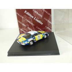 RENAULT ALPINE A110 RALLYE 24H DE CHAMONIX 1976 BELTOISE TROFEU COF09 1:43