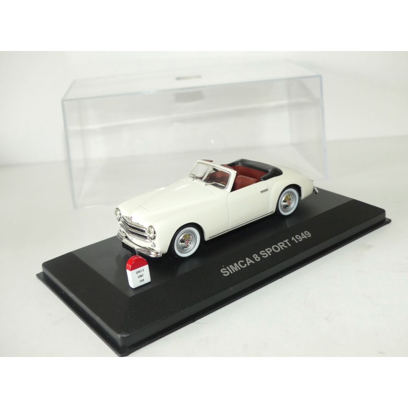 SIMCA 8 SPORT 1949 Blanc NOSTALGIE 1:43